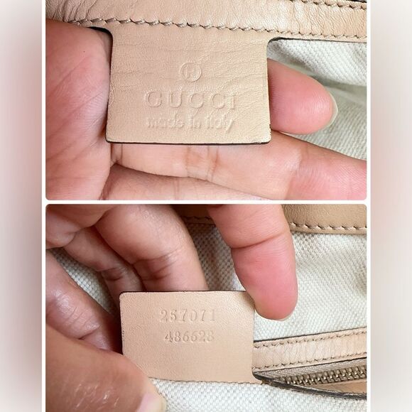 Pre-Owned Gucci Monogram Lovely Heart Top Handle Pink - Picture 9 of 12